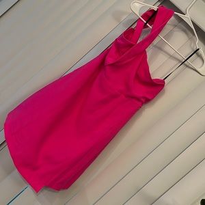 Hot Pink mini dress
